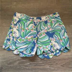 🌴’LILLY PULITZER’ BUTTERCUP STYLE ADORABLE SHORT~SIZE 00